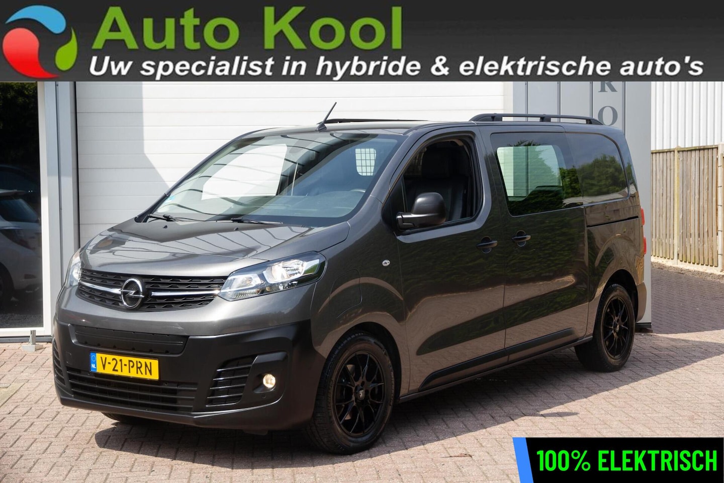 Opel Vivaro-e - L2H1 75 kWh 2x Schuifdeur, 17inch MOOIE BUS - AutoWereld.nl