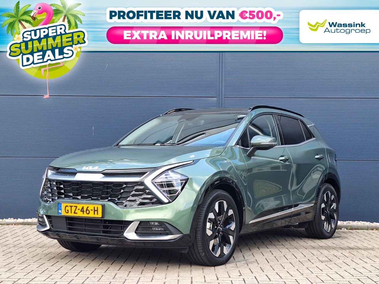 Kia Sportage - 1.6T 265pk Plug-In Hybrid Automaat 4WD DynamicPlusLine | SUMMER DEALS | Climate control | - AutoWereld.nl