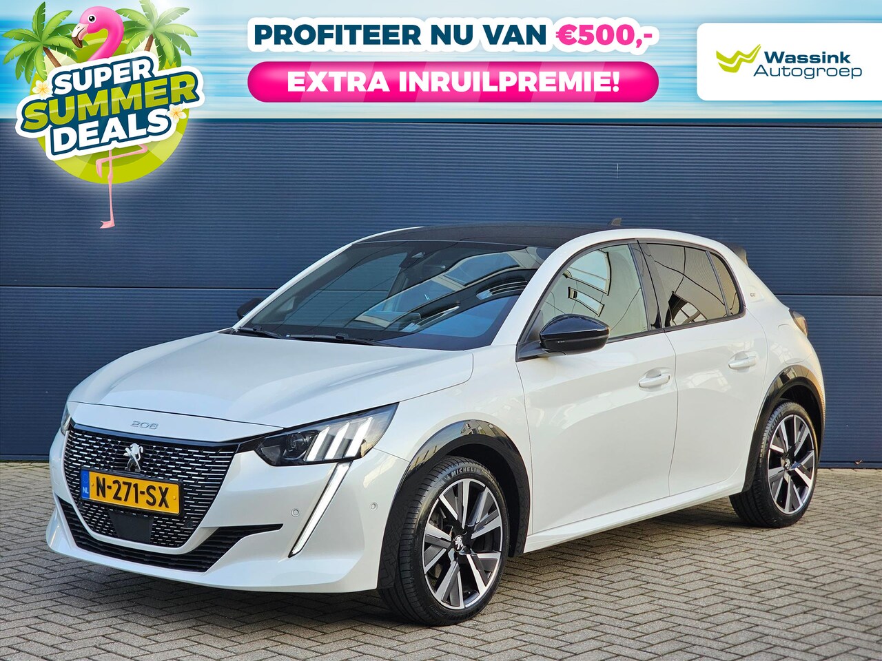 Peugeot 208 - 1.2 PureTech 100pk EAT8 GT Automaat SUMMER DEALS | Navigatie | Parkeercamera | Cruise cont - AutoWereld.nl