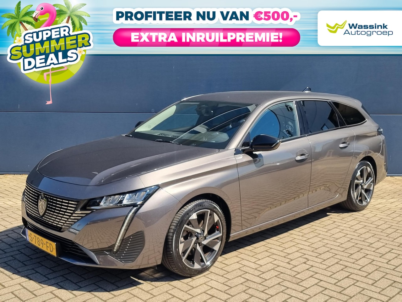 Peugeot 308 SW - 1.2 Turbo 130pk Allure Pack Business SUMMER DEALS | Adaptieve Cruise | Stoelverwarming | V - AutoWereld.nl