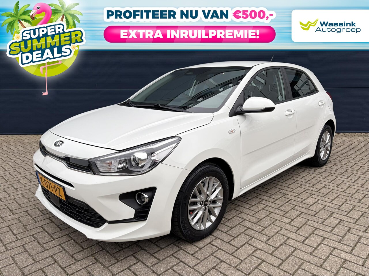 Kia Rio - 1.0 T-GDI MHEV 100pk DynamicLine SUMMER DEALS | Apple Carplay/Android Auto | Parkeercamera - AutoWereld.nl