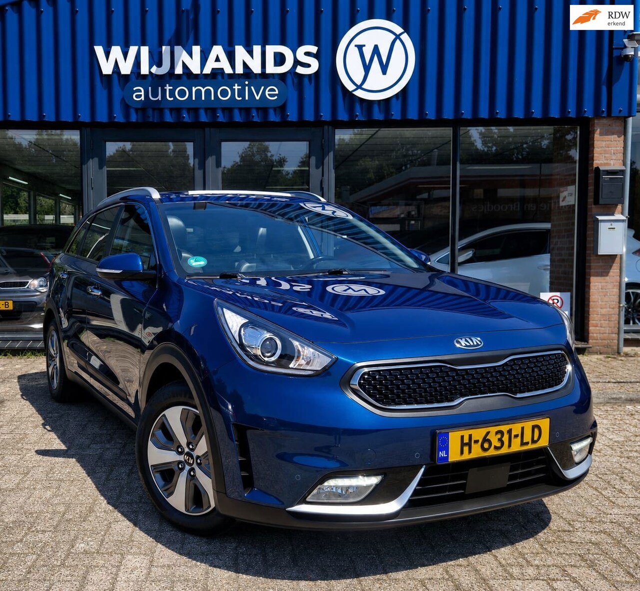 Kia Niro - 1.6 GDi Hybrid BusinessLine Trekhaak Panoramadak - AutoWereld.nl