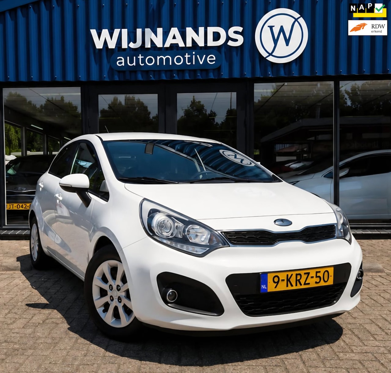Kia Rio - 1.2 CVVT Plus Pack Multimedia Trekhaak Airco Led APK - AutoWereld.nl
