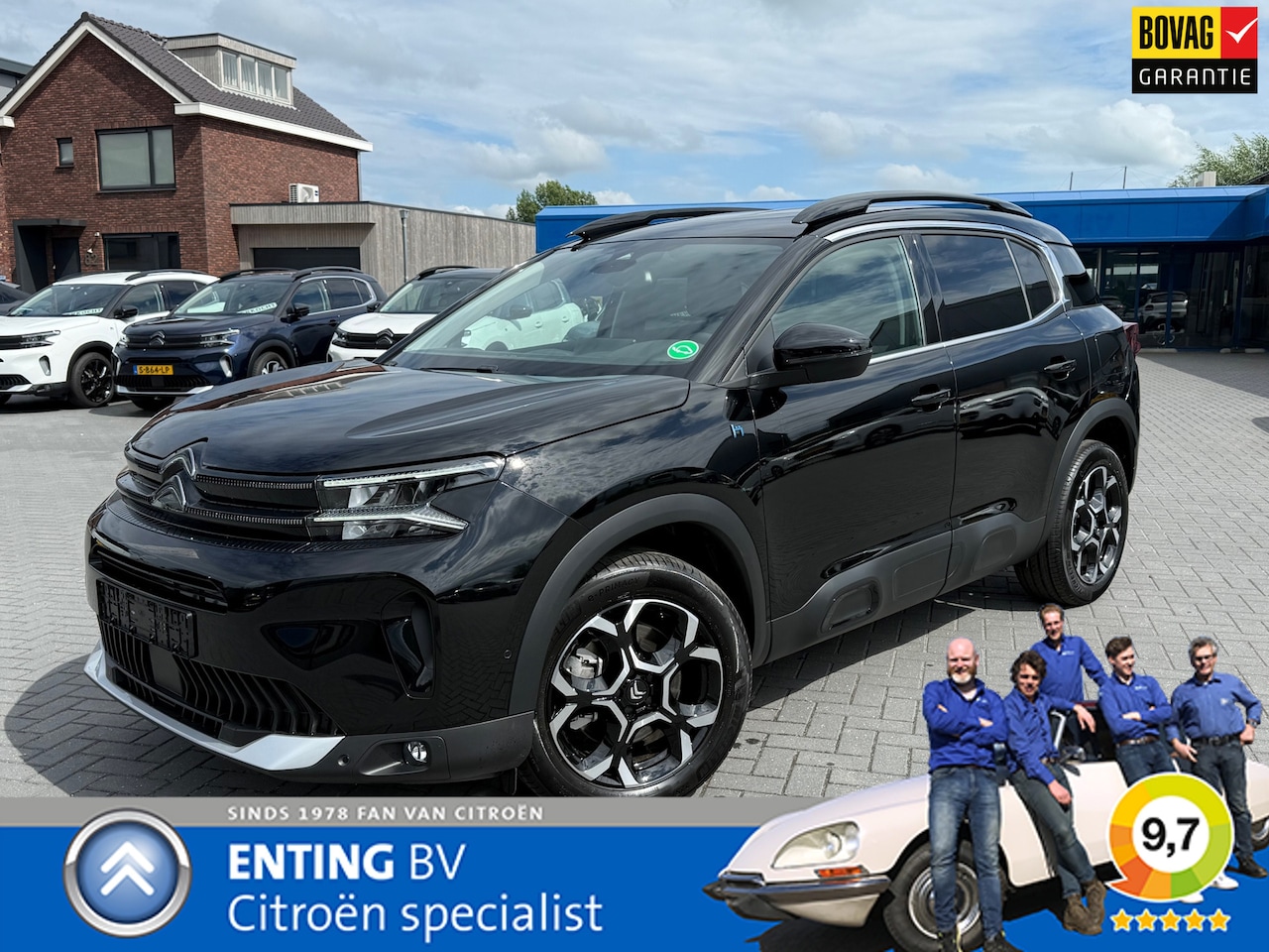 Citroën C5 Aircross - 1.6 Plug-in Hybrid 225PK EAT8 MAX ADAPTIVE DODE HOEK 64KM ACCU - AutoWereld.nl