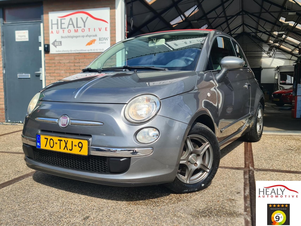 Fiat 500 - Cabrio 0.9 TwinAir Lounge|140dkm NAP|2012|Half leer - AutoWereld.nl