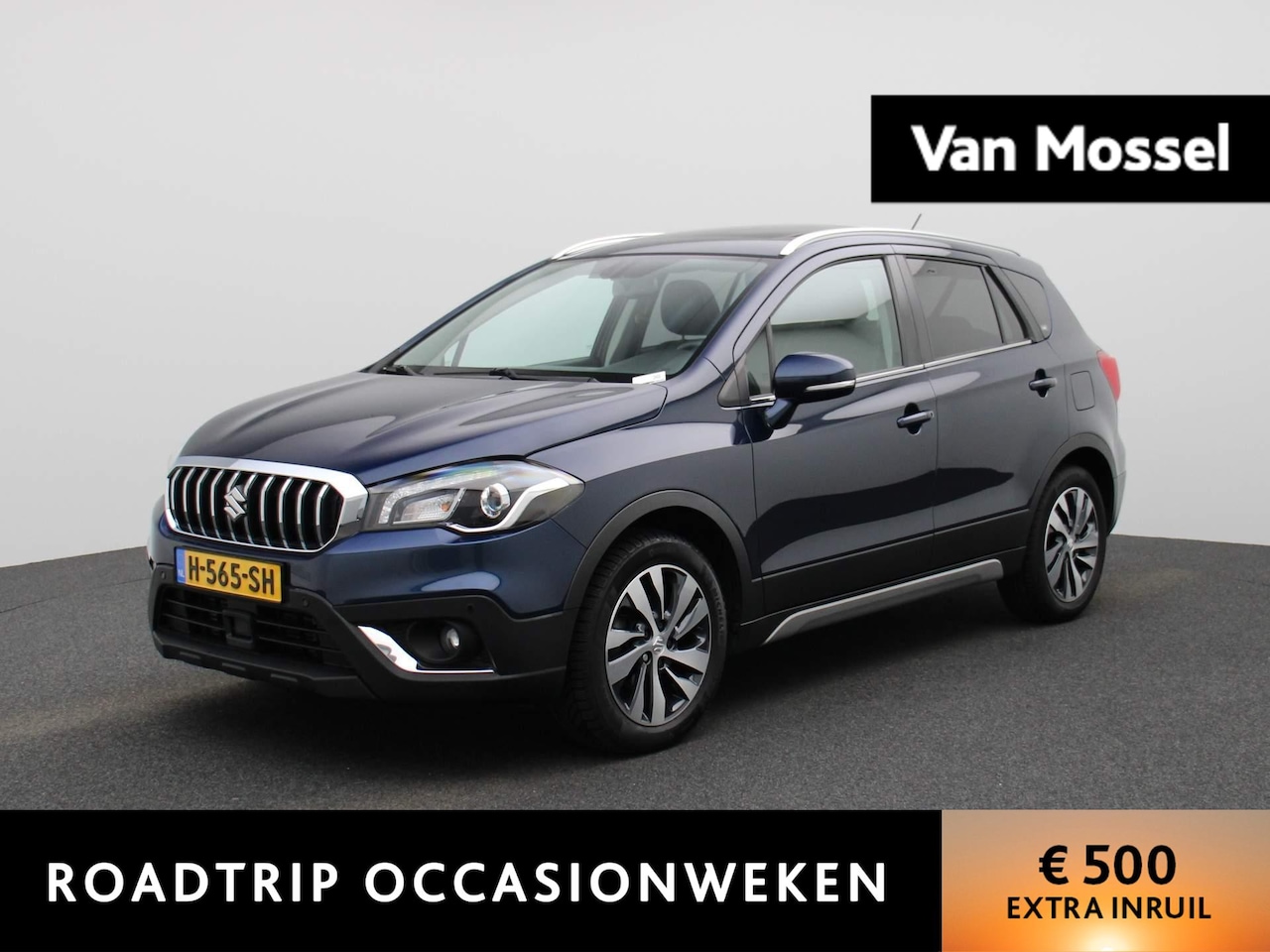 Suzuki S-Cross - 1.0 Boosterjet Stijl | Lederen Bekleding | Schuifdak | Climate Control | Achteruitrijcamer - AutoWereld.nl