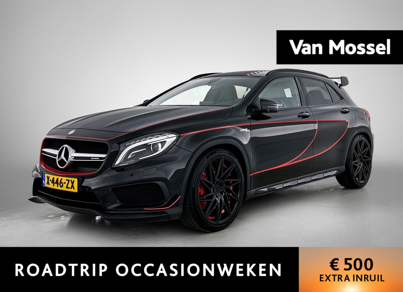 Mercedes-Benz GLA-Klasse - AMG 45 4MATIC | PERFORMANCE STOELEN | MEMORY | ACHTERUITRIJCAMERA | ELEKTRISCHE KOFFERKLEP - AutoWereld.nl