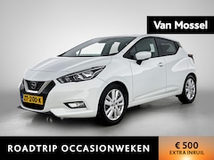 Nissan Micra - 1.0 IG-T N-Connecta | NAVIGATIE | ACHTERUITRIJCAMERA | BLEUTOOTH | CRUISE CONTROL | PARKEE