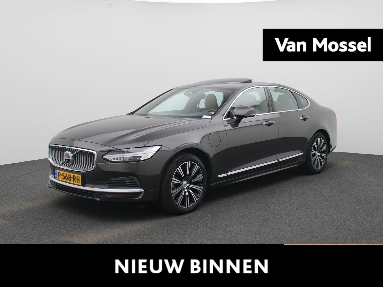 Volvo S90 - 2.0 T8 AWD Ultimate Bright | Schuif/Kanteldak | Lederen Bekleding | Stoelverwarming | Appl - AutoWereld.nl