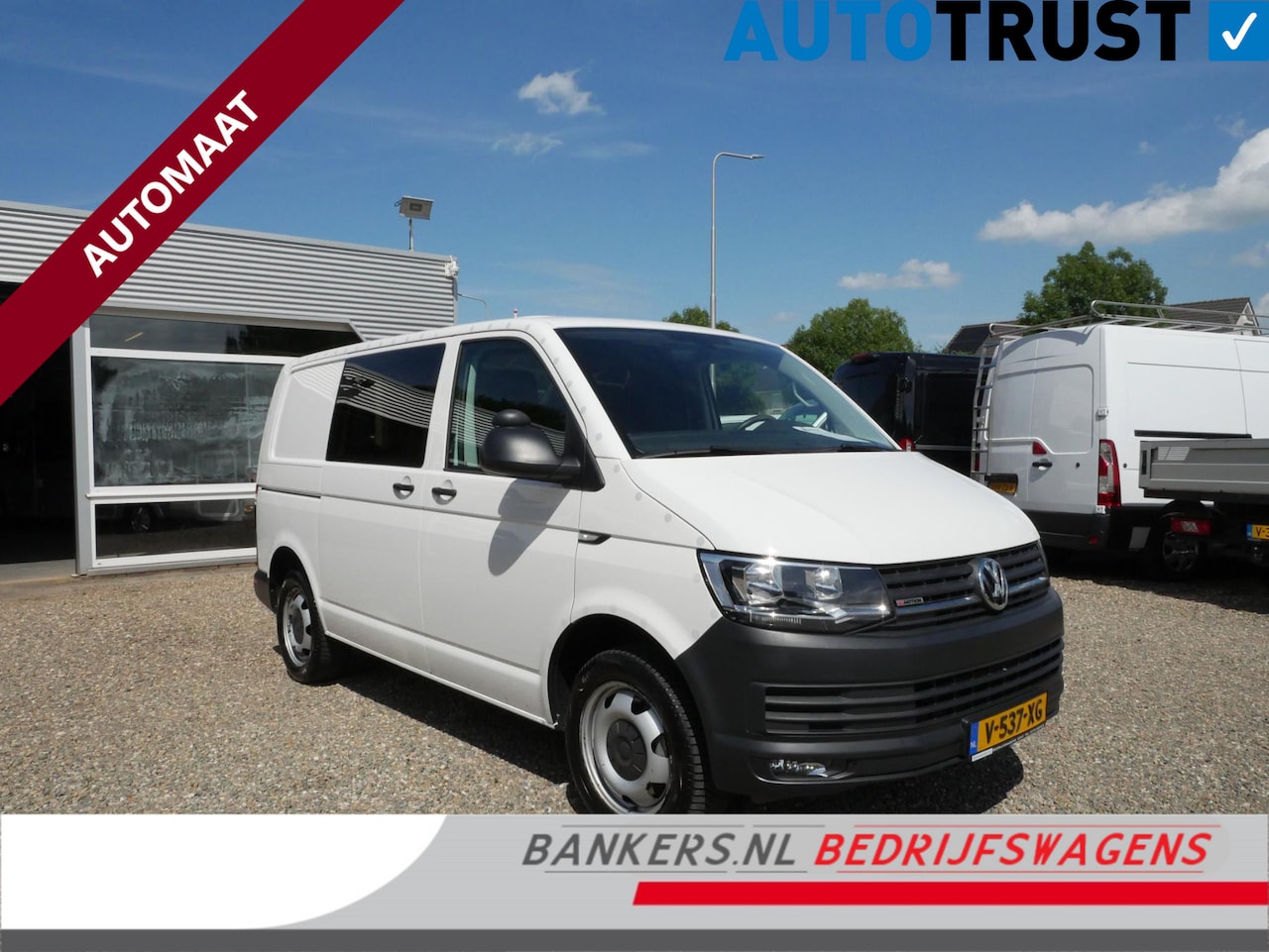 Volkswagen Transporter - 2.0 TSI 204PK, L1, 4Motion, Benzine, DSG, 2 x Schuifdeur - AutoWereld.nl