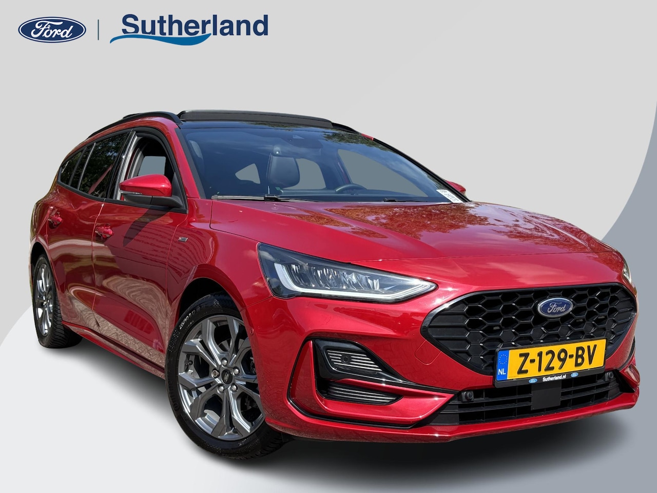 Ford Focus Wagon - 1.0 EcoBoost Hybrid ST Line X 155pk | Vol leder | Panoramadak | | Adaptive cruise control - AutoWereld.nl