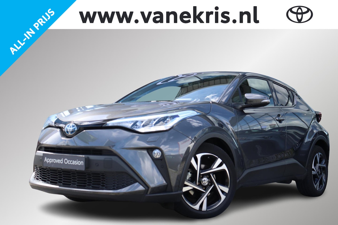 Toyota C-HR - 1.8 Hybrid Dynamic 1.8 Hybrid Dynamic, Apple Carplay / Android Auto, DAB+, Adaptieve cruise control. - AutoWereld.nl