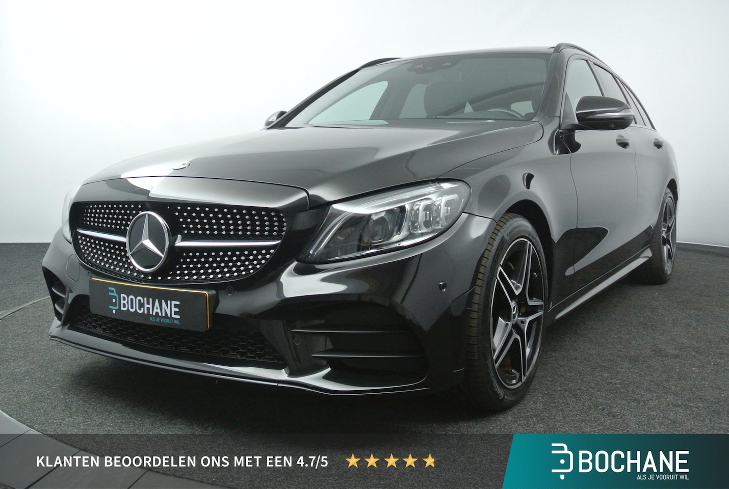 Mercedes-Benz C-klasse Estate - 180 Business Solution AMG | Panoramadak | Trekhaak | 360 Camera | - AutoWereld.nl