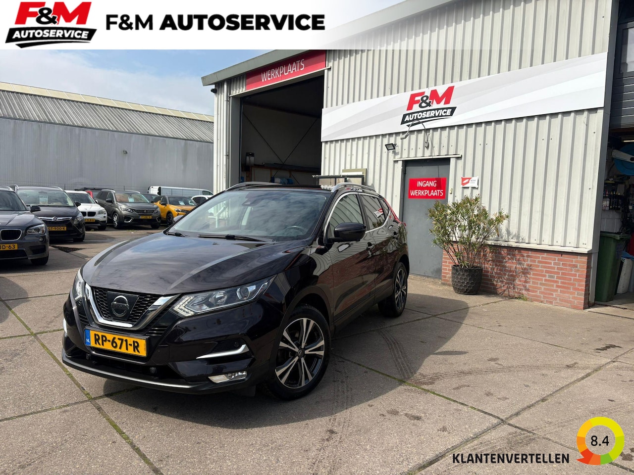 Nissan Qashqai - 1.2 N-Connecta Clima, cruise, 360, pano - AutoWereld.nl