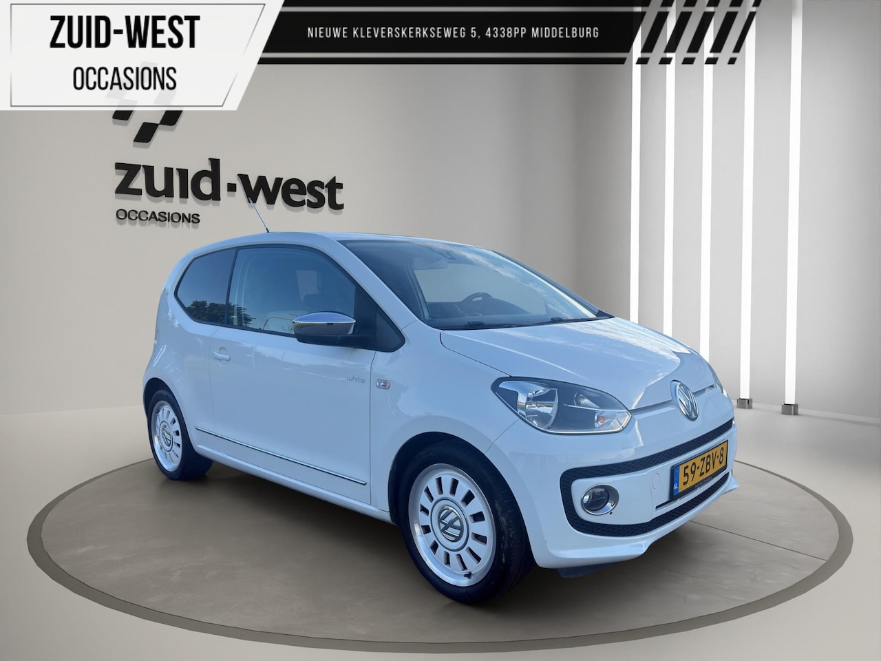 Volkswagen Up! - 1.0 high up! BlueMotion Airco LM velgen Navi - AutoWereld.nl