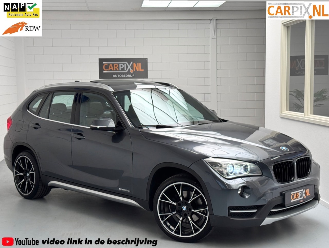 BMW X1 - sDrive20i X-line 2013 Facelift, NL-auto, Panodak - AutoWereld.nl
