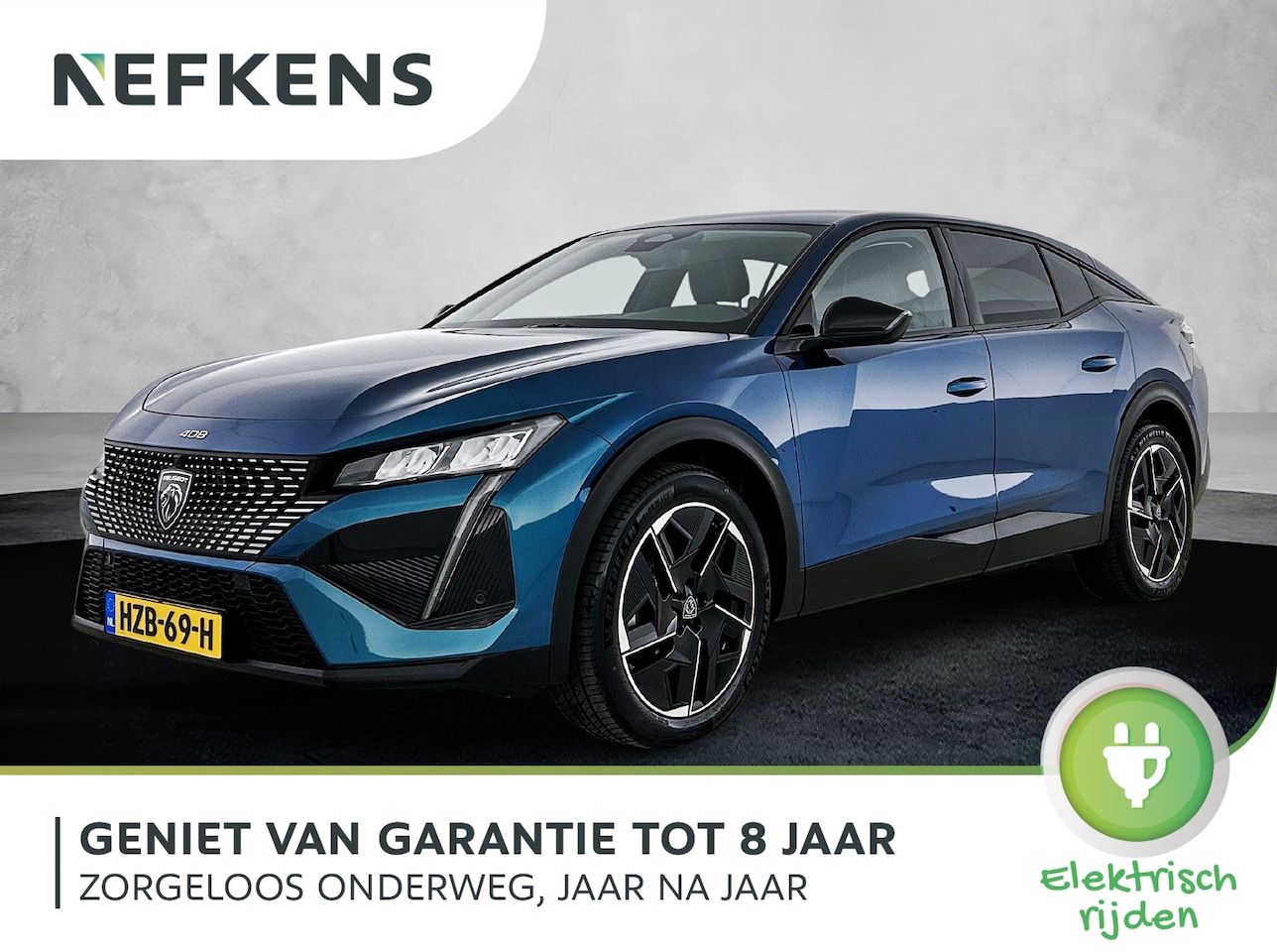 Peugeot e-408 - EV Allure 58 kWh 210pk | Accu 99% | 453km WLTP Actieradius | Lage kilometerstand! | Naviga - AutoWereld.nl