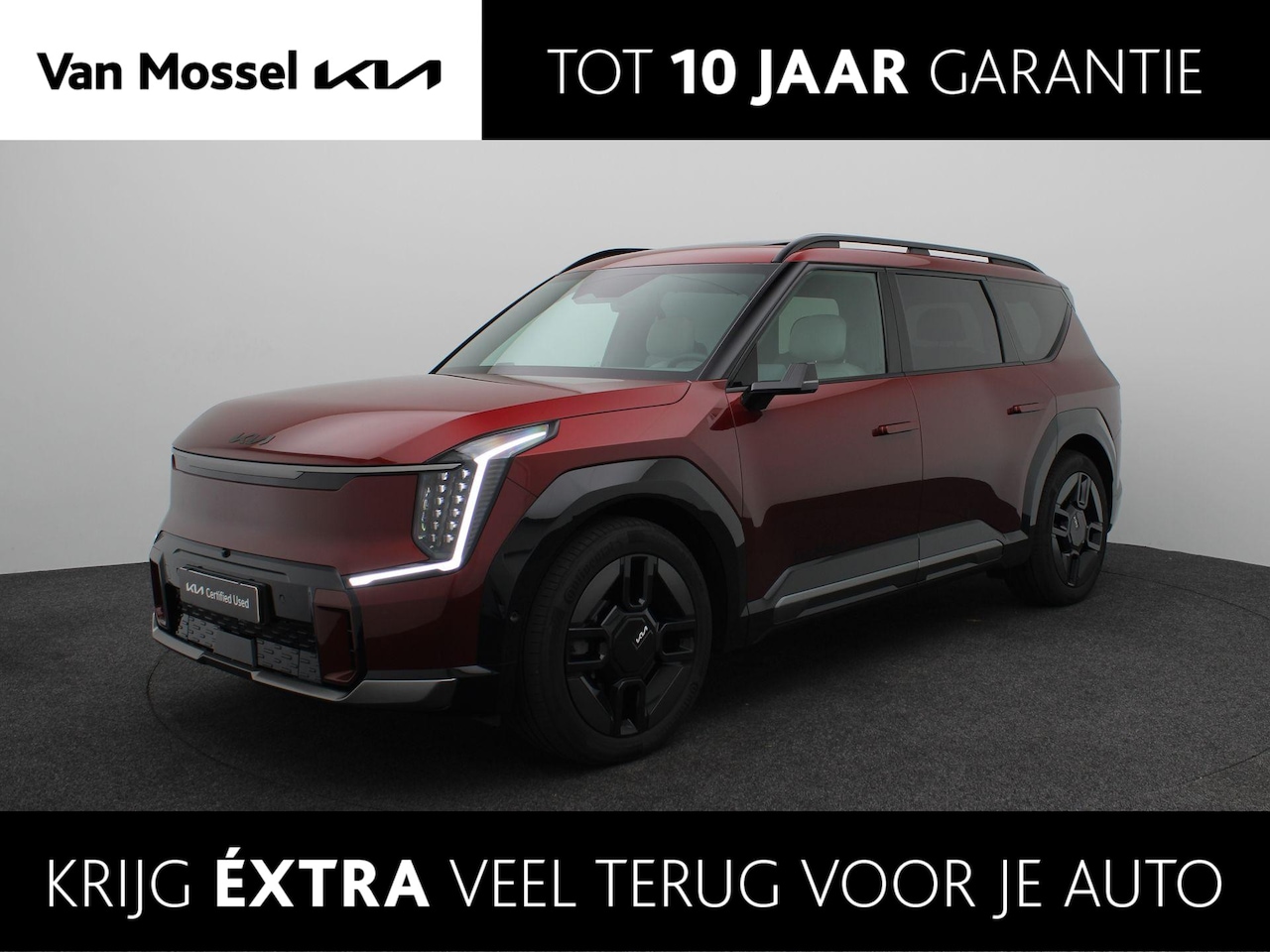 Kia EV9 - GT-Line AWD 99.8 kWh | Digital Side Mirrors | Navigatie | Climate Control | Lm velgen | Pa - AutoWereld.nl