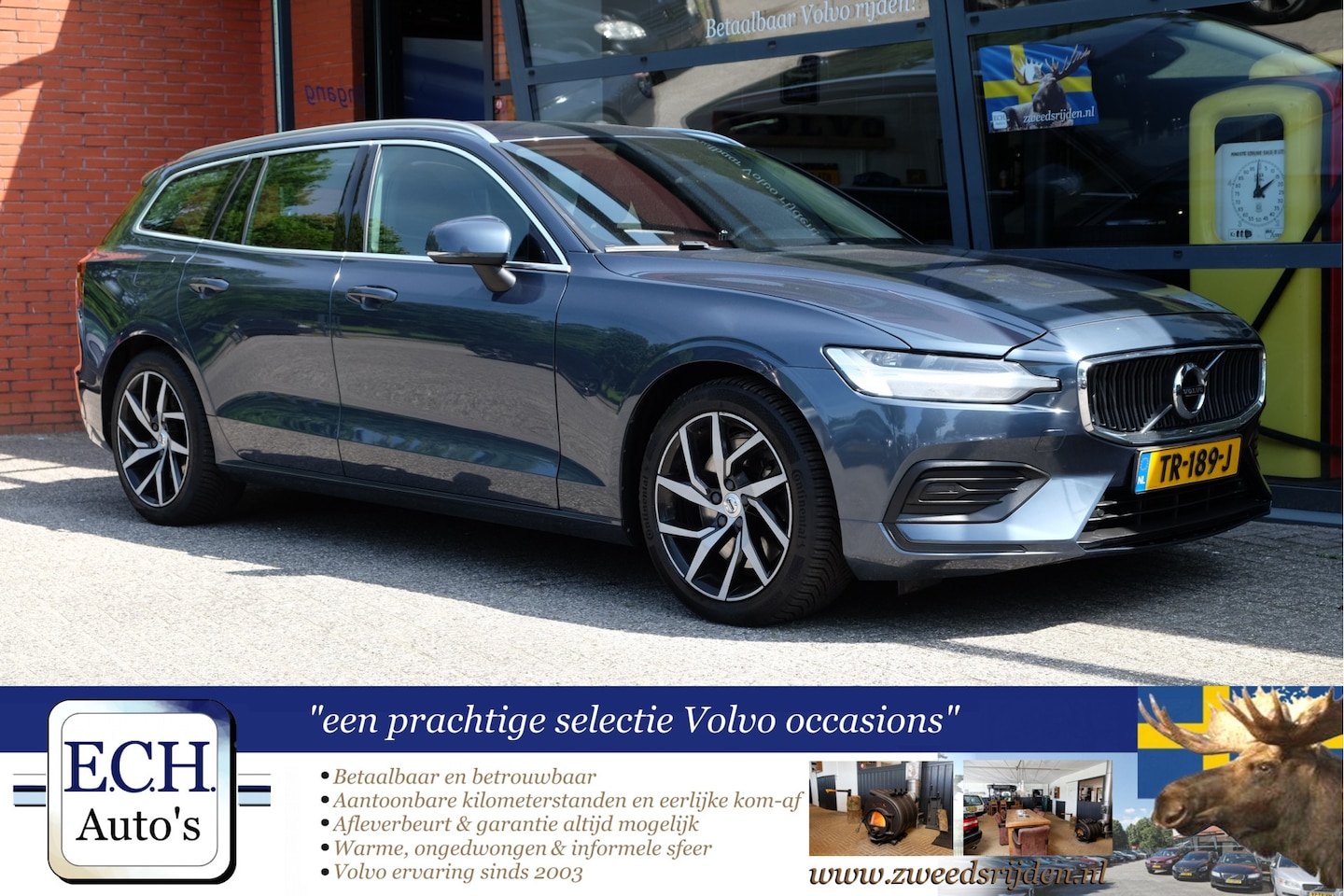 Volvo V60 - 2.0 T5 250 pk Aut. Momentum Apple CarPlay - AutoWereld.nl