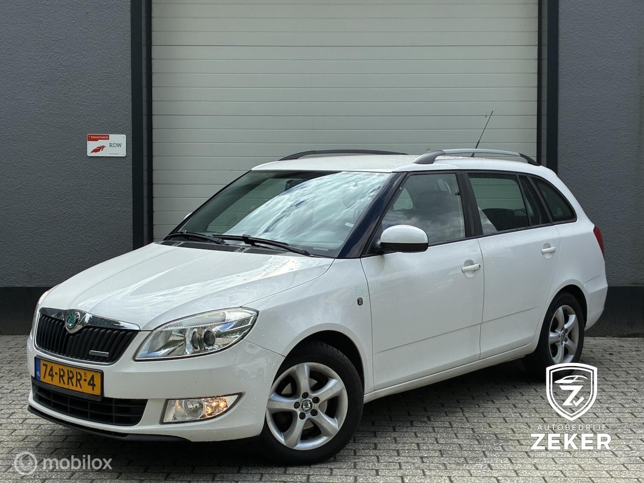 Skoda Fabia Combi - 1.2 TDI Greenline Airco/Cruise/Nieuwe apk - AutoWereld.nl