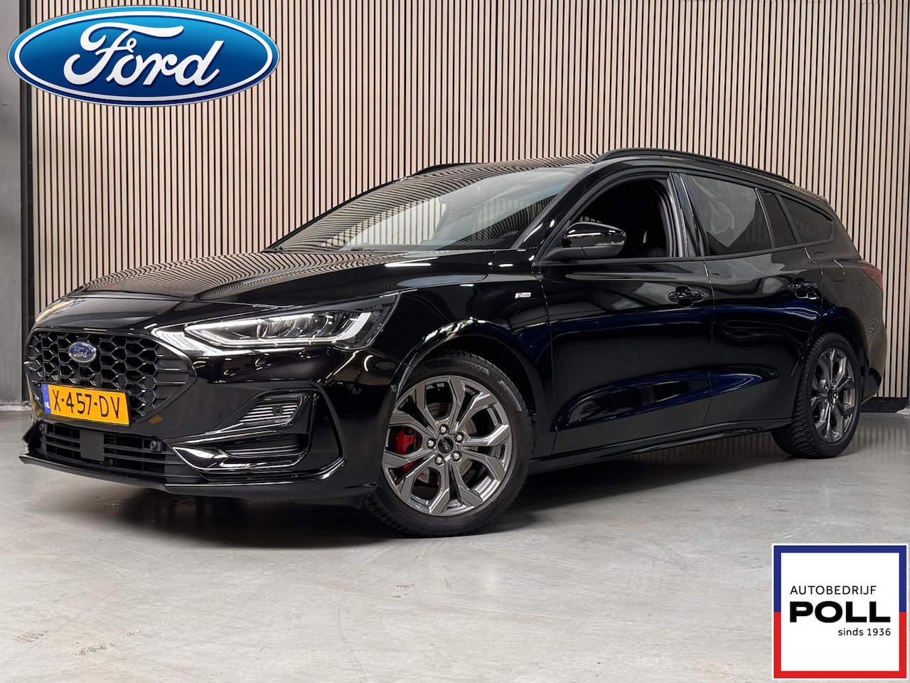 Ford Focus Wagon - 125pk Eco Hybrid ST Line Navi Camera Winter & Parking pack Privacy glass Wagon Dealeronder - AutoWereld.nl