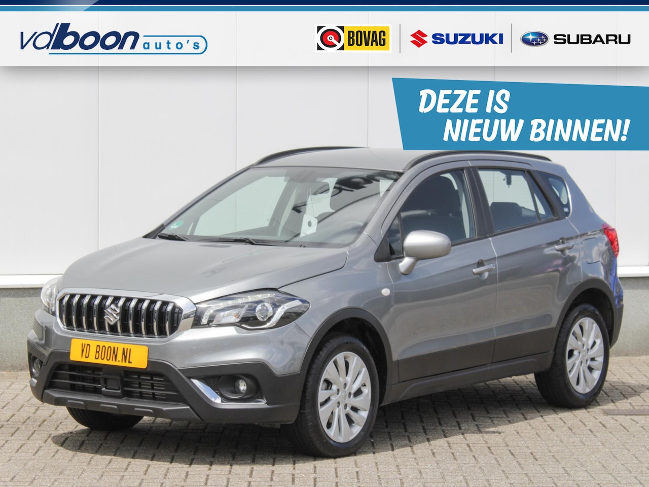 Suzuki S-Cross - 1.4 Boosterjet Comfort Smart Hybrid | Adap. Cruise | Park sens | Lm-Velgen - AutoWereld.nl