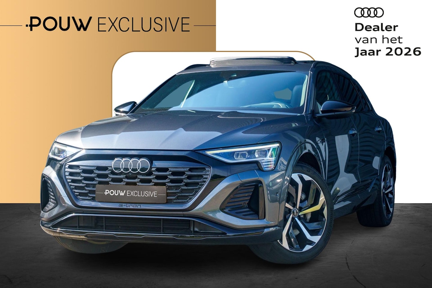 Audi Q8 e-tron - 55 408pk quattro S Edition Competition 115 kWh | Panoramadak | B&O Premium | ACC | Climatr - AutoWereld.nl