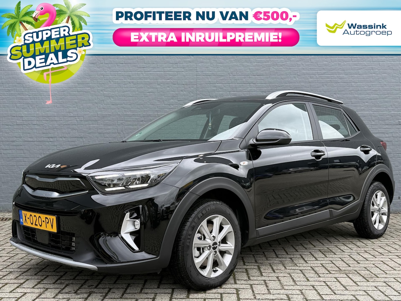 Kia Stonic - 1.0 T-GDi 120pk DCT7 DynamicLine | Automaat | All Season Banden | Cruise Control | Apple C - AutoWereld.nl