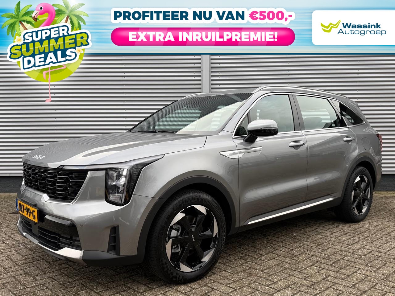 Kia Sorento - Facelift 1.6 T-GDi 253pk Plug-in Hybrid Aut AWD | Summer Deals | DynamicLine | Apple carpl - AutoWereld.nl