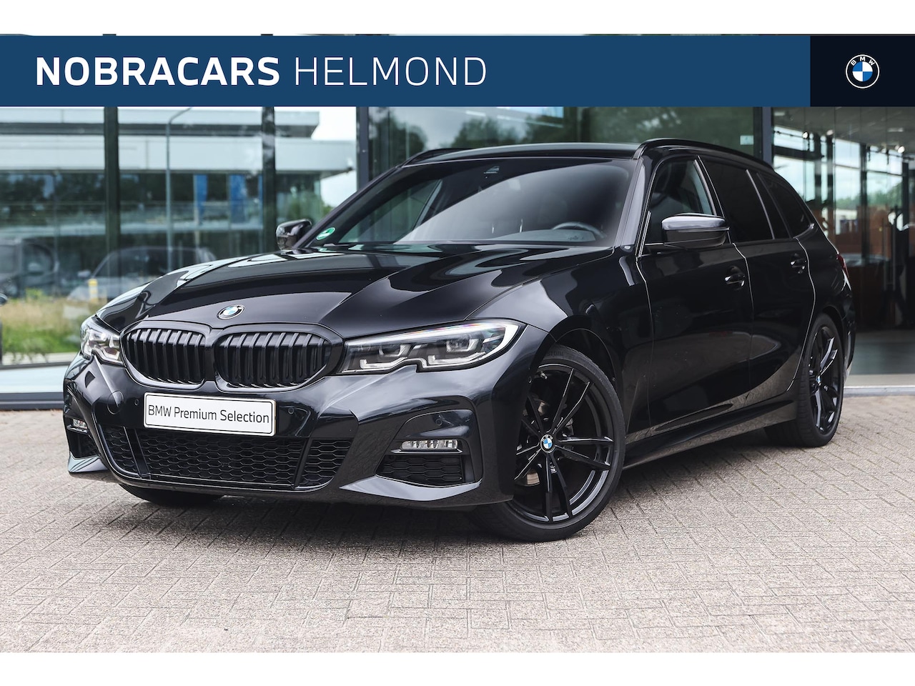 BMW 3-serie Touring - 318i High Executive M Sport Automaat / Sportstoelen / Stoelverwarming / LED / Getint glas - AutoWereld.nl