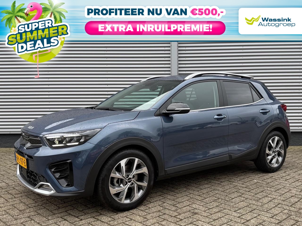 Kia Stonic - 1.0 T-GDi MHEV 100pk DCT7 GT-PlusLine | Summer Deals | Schuif/Kanteldak | Stoel/Stuurwielv - AutoWereld.nl