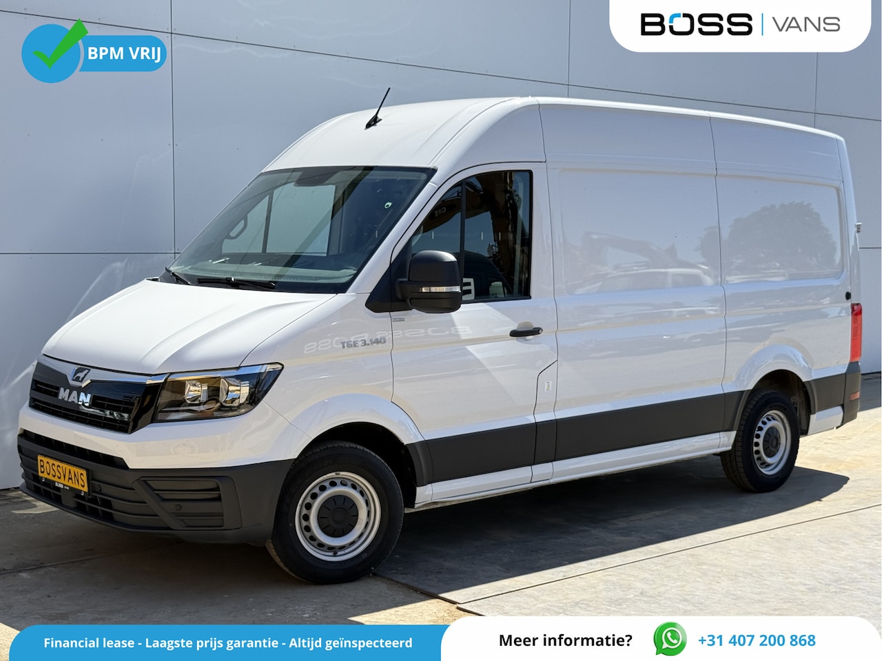 MAN TGE - 3.140 2.0 TDI Automaat L3H3 Airco Cruise Control Carplay Camera Parkeersensoren V+A - AutoWereld.nl