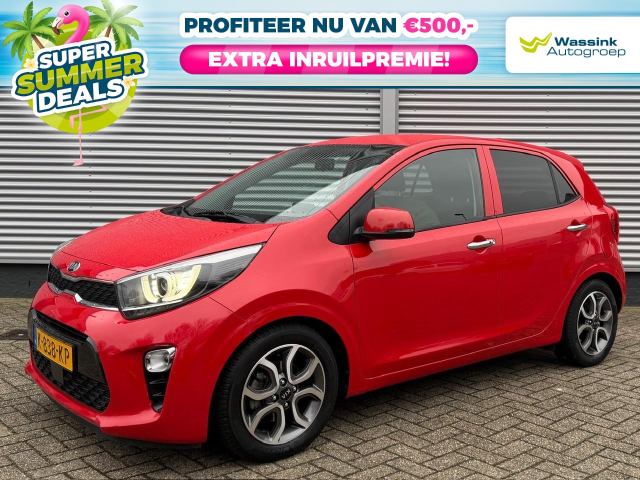 Kia Picanto - 1.0 DPi AMT 67pk 4-zits AUTOMAAT I Summer Deals | DynamicPlusLine | Navigate | Climate Con - AutoWereld.nl