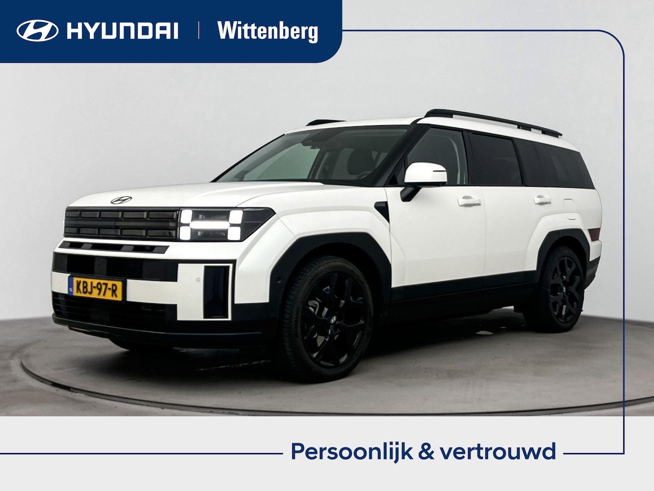 Hyundai Santa Fe - 1.6 T-GDI PHEV Premium Plus 4WD 7p SPECIALE BLACK EDITION | 20 INCH ZWARTE VELGEN | 7-ZITS - AutoWereld.nl