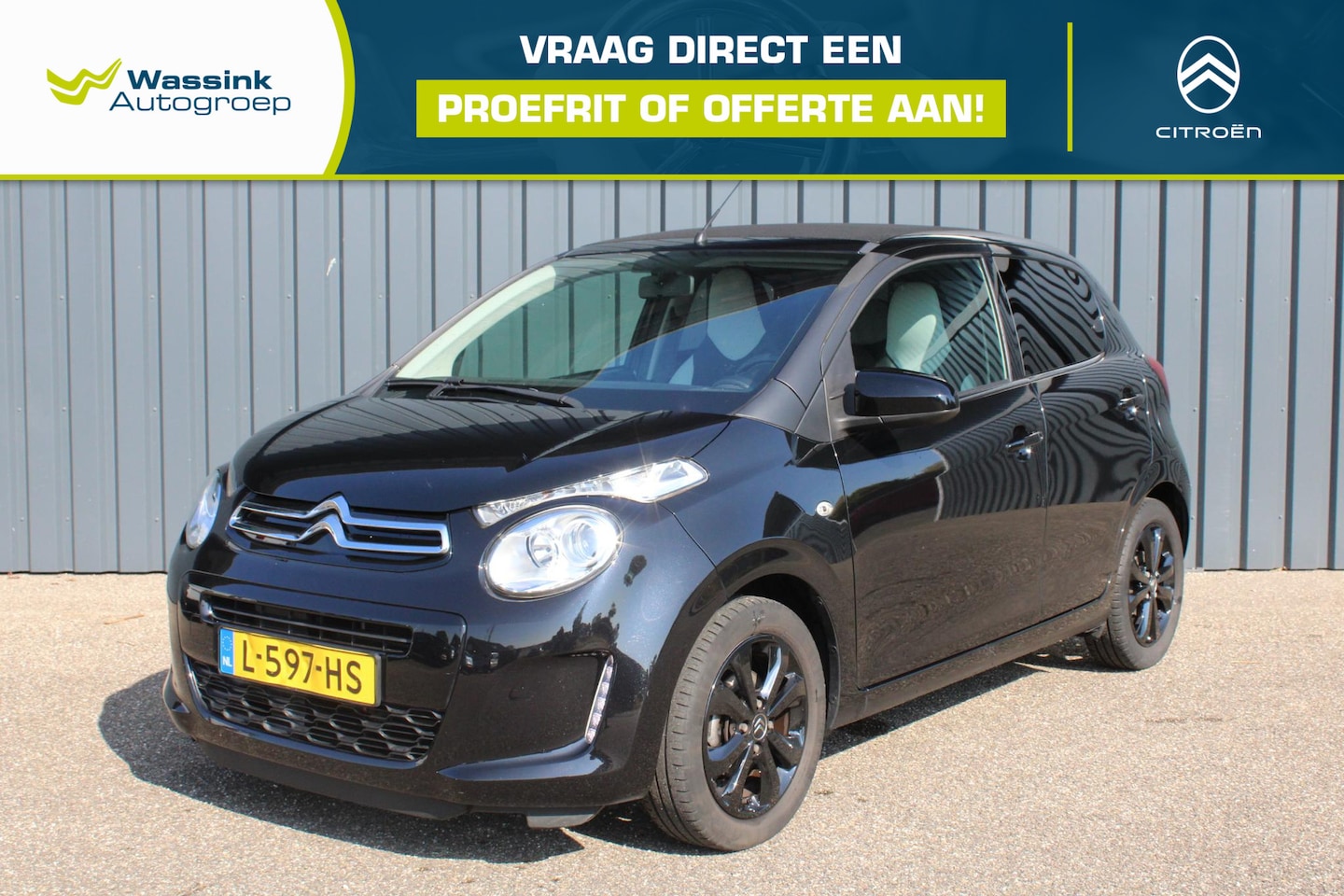 Citroën C1 - 1.0 VTi Airscape Shine Camera | Carplay | DAB | Climate Control | Open dak - AutoWereld.nl