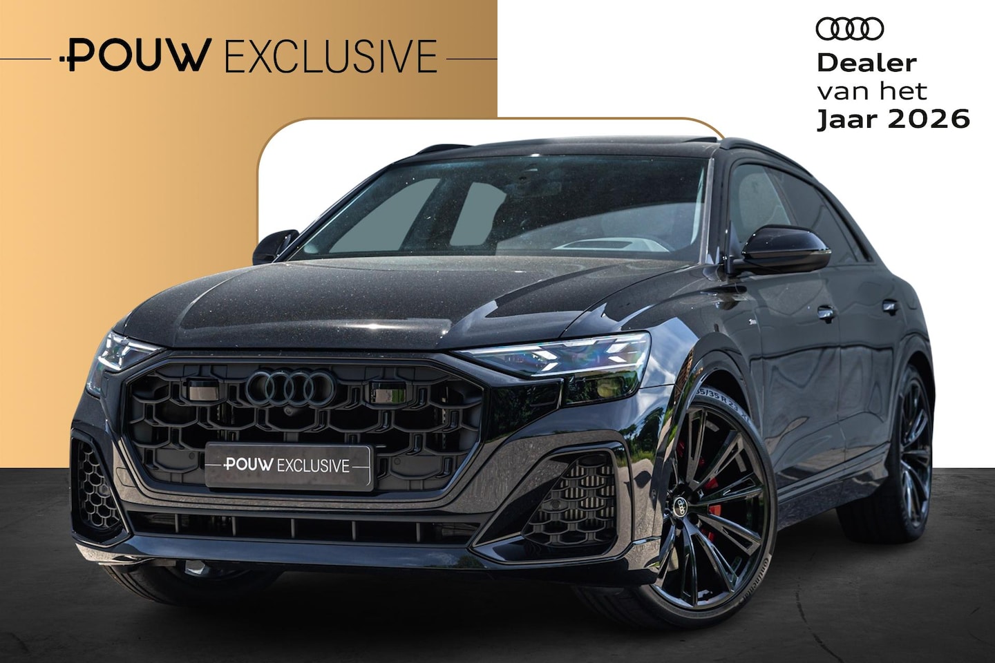 Audi Q8 - 60 TFSIe 490pk quattro Pro Line S Competition | Panoramadak | B&O | Trekhaak | Head-up - AutoWereld.nl