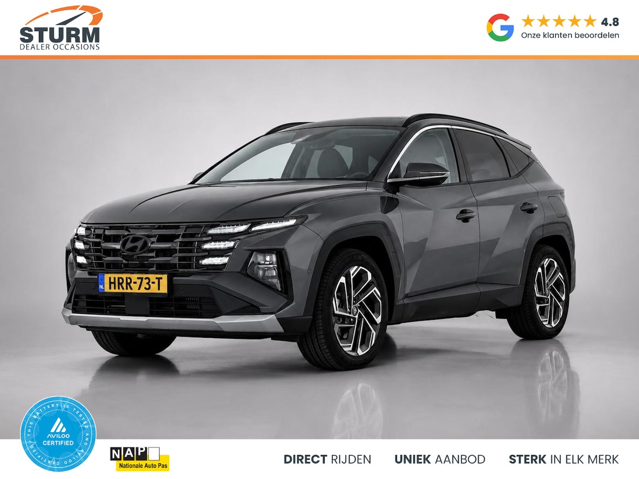 Hyundai Tucson - 1.6 T-GDI PHEV Premium Sky SoH 99% NL-Auto incl. Panoramadak! - AutoWereld.nl