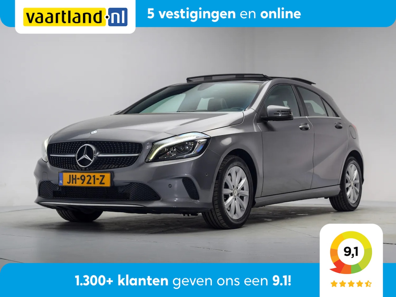 Mercedes-Benz A-klasse - 160 Ambition [ Panorama LED Navi Sportstoelen ] - AutoWereld.nl