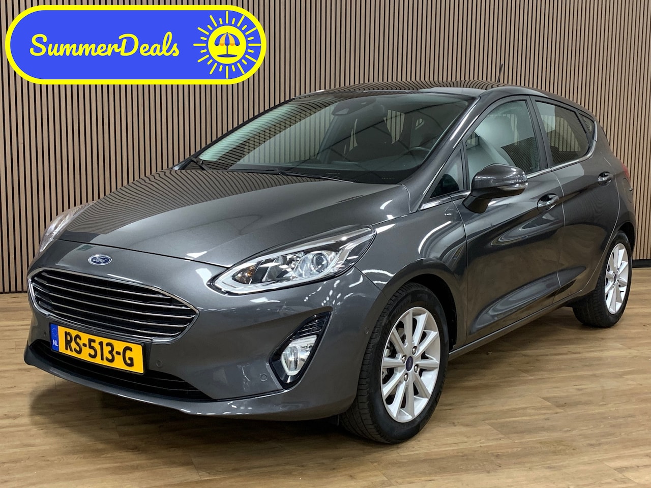 Ford Fiesta - 1.0 EcoBoost Titanium|Camera|83000KM|LED| - AutoWereld.nl