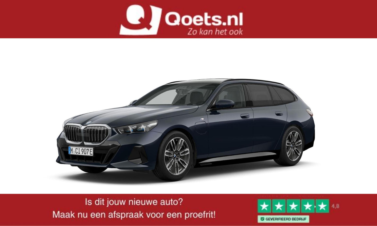 BMW 5-serie Touring - 530e M Sport Edition Trekhaak - Panoramadak - Comfort Pack - Head up - Driving/Parking Ass - AutoWereld.nl
