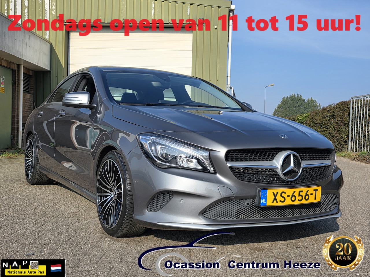 Mercedes-Benz CLA-Klasse - 180 AUT! 18" Lm! NAP! Camera! Nwe APK! VAKANTIEGELD WEKEN! - AutoWereld.nl