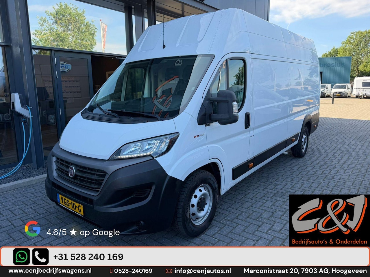Fiat Ducato - 35H 2.3 MultiJet L4H3 dakschade, airco, cruise, btw - AutoWereld.nl