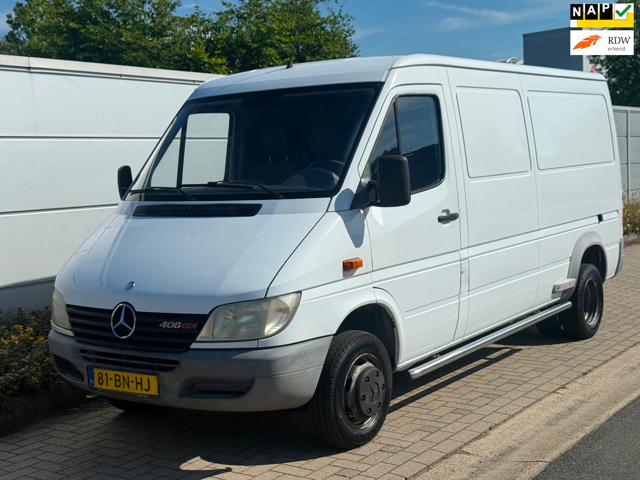 Mercedes-Benz Sprinter - 408 CDI 2.2 355/ DUBBELLUCHT / LAGE KMS NAP - AutoWereld.nl