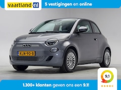 Fiat 500e - 24kwh 3-Fase [ Apple/Android Camera Stoelverwarming ]