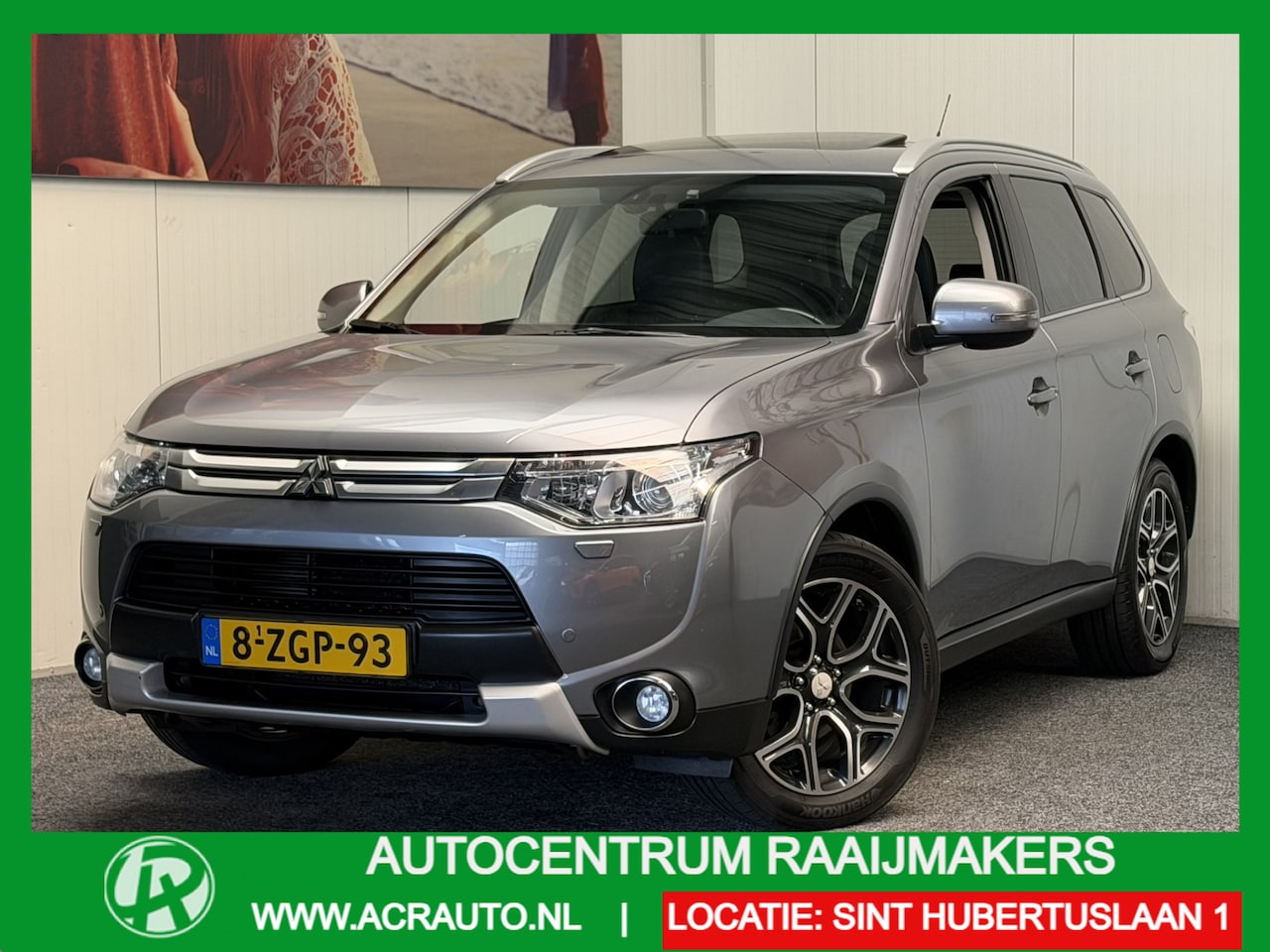 Mitsubishi Outlander - 2.0 INSTYLE 4WD AUTOMAAT 7 PERSOONS NAVIGATIE LEDER CRUISE CONTROL CLIMATE CONTROL BLUETOO - AutoWereld.nl
