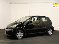 Toyota Aygo - 1.0-12V Comfort · Zwart · Handgeschakeld ·Airco· Nieuwe APK· Afleveringsbeurt inclusief·
