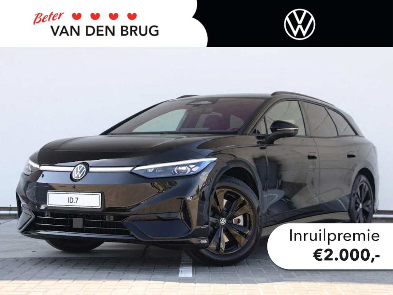 Volkswagen ID.7 Tourer - Limited Edition Plus 59 kWh 204 PK | Led Matrix | 360 camera | Climatronic | Trekhaak | Er - AutoWereld.nl