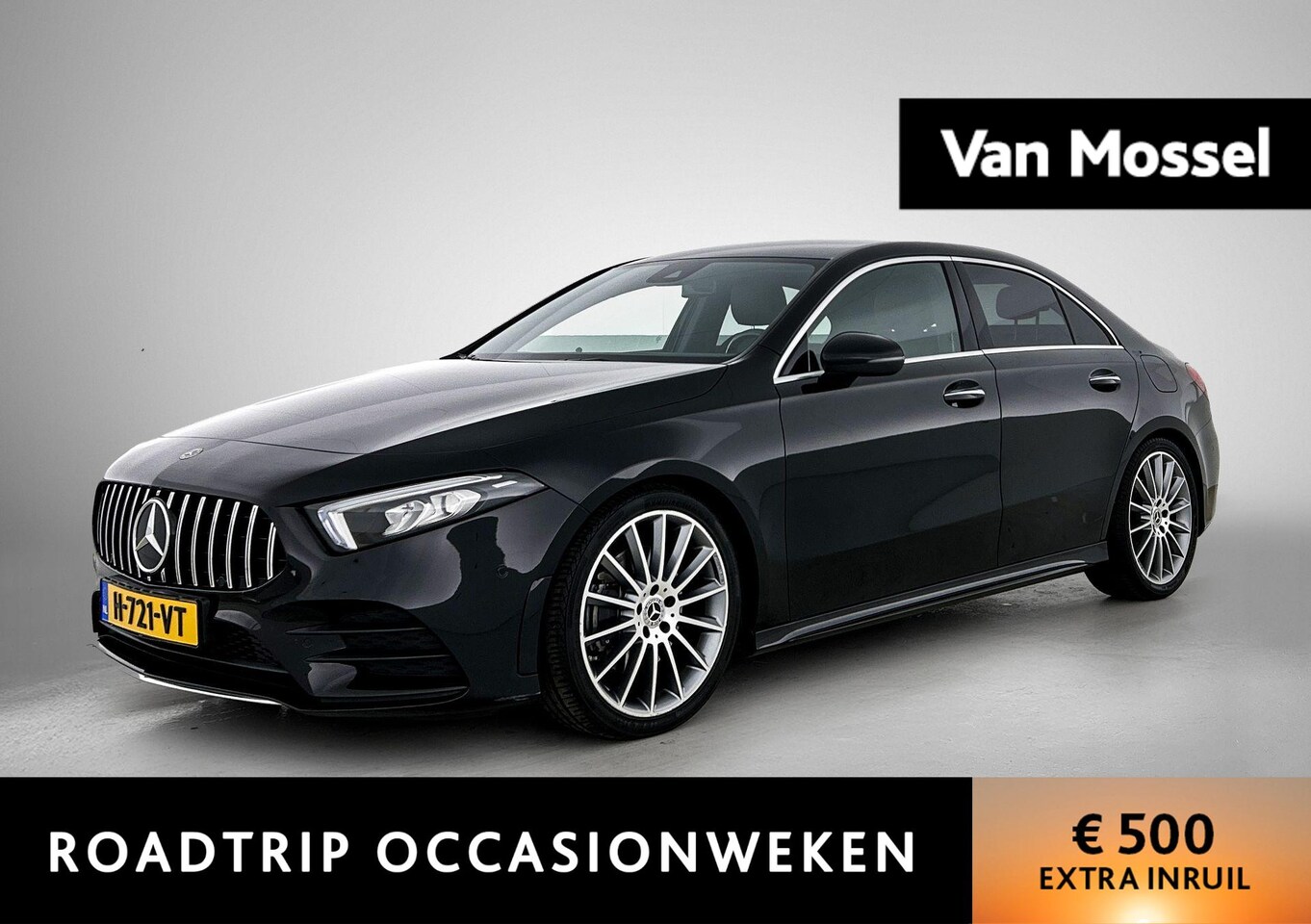 Mercedes-Benz A-klasse - 220 Premium | AMG | SFEERVERLICHTING | ACHTERUITRIJCAMERA| STOELVERWARMING | - AutoWereld.nl