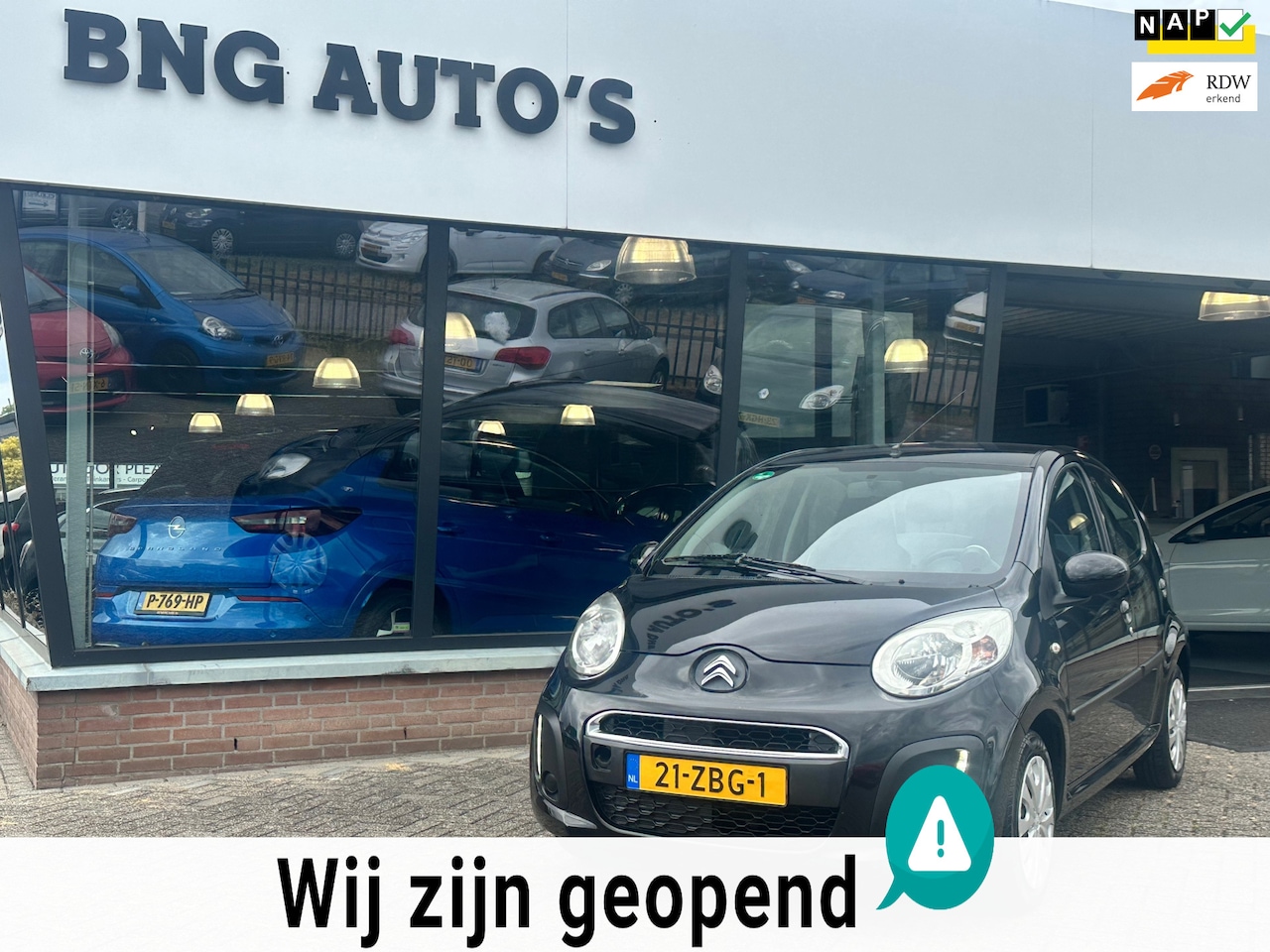 Citroën C1 - 1.0 Collection AIRCO_LED_NAP !! - AutoWereld.nl
