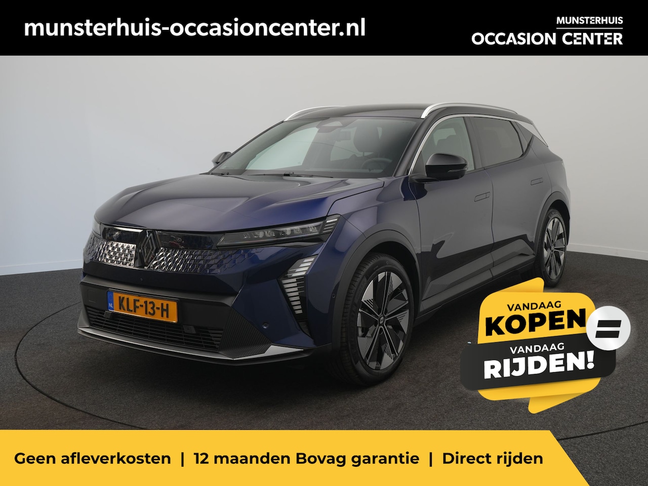 Renault Scenic E-Tech - EV87 Long Range Techno - RIJKLAARPRIJS - REGISTRATIEVOORDEEL - Pack Advanced Driving Assis - AutoWereld.nl